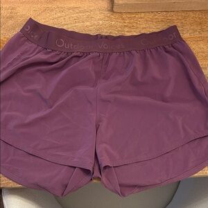 Outdoor Voices Women's Athletic Shorts in Plum
